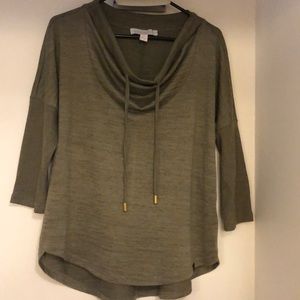 Gloria Vanderbilt Cowl neck top